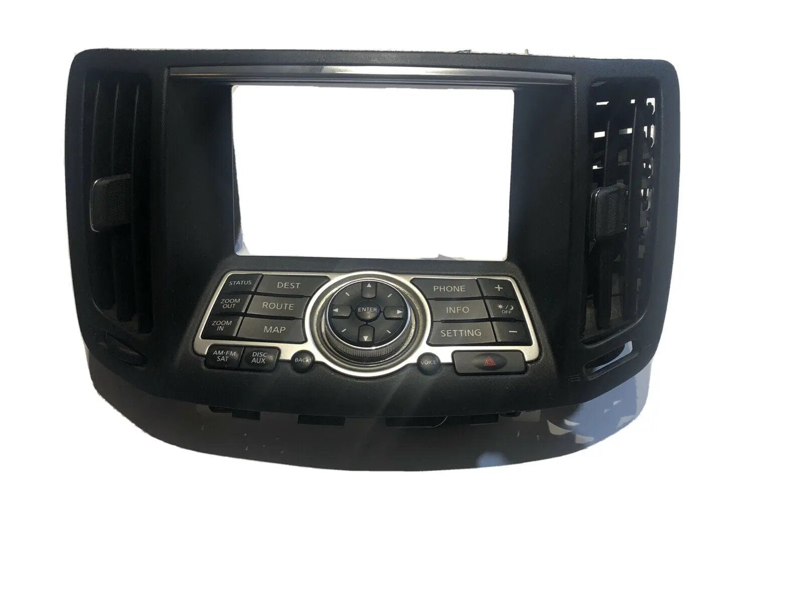 2908 2009 Infiniti G37 4dr Sedan Radio/Navigation Control Panel & Trim Bezel OEM by Infiniti