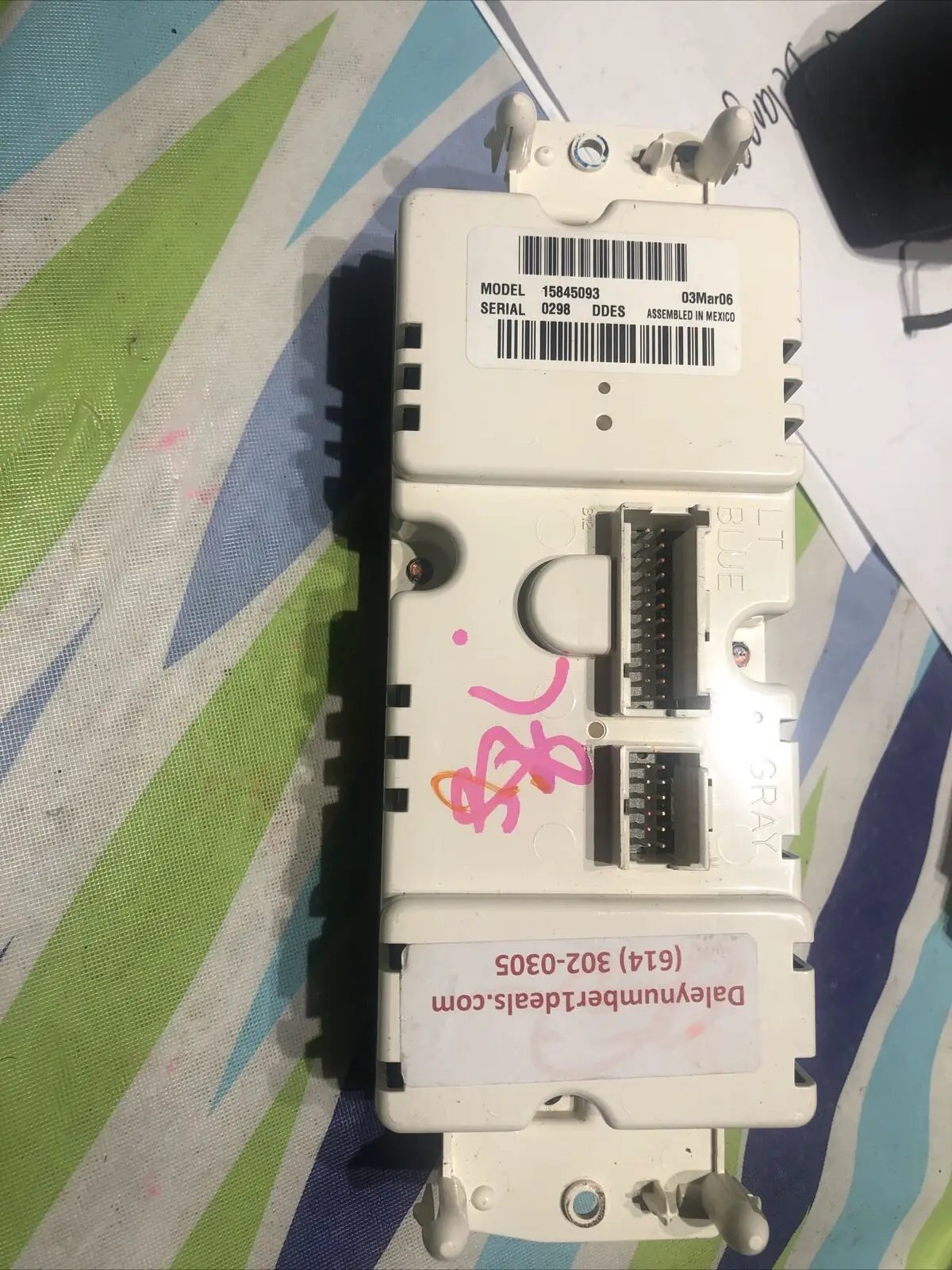 GM 15845093 Climate Control Unit HVAC Auto Feature by General Motors