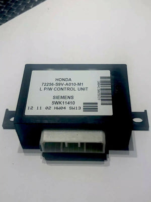 HONDA PILOT DRIVER SIDE DOOR CONTROL MODULE 72256-S9V-A010-M1 L P/W UNIT LEFT