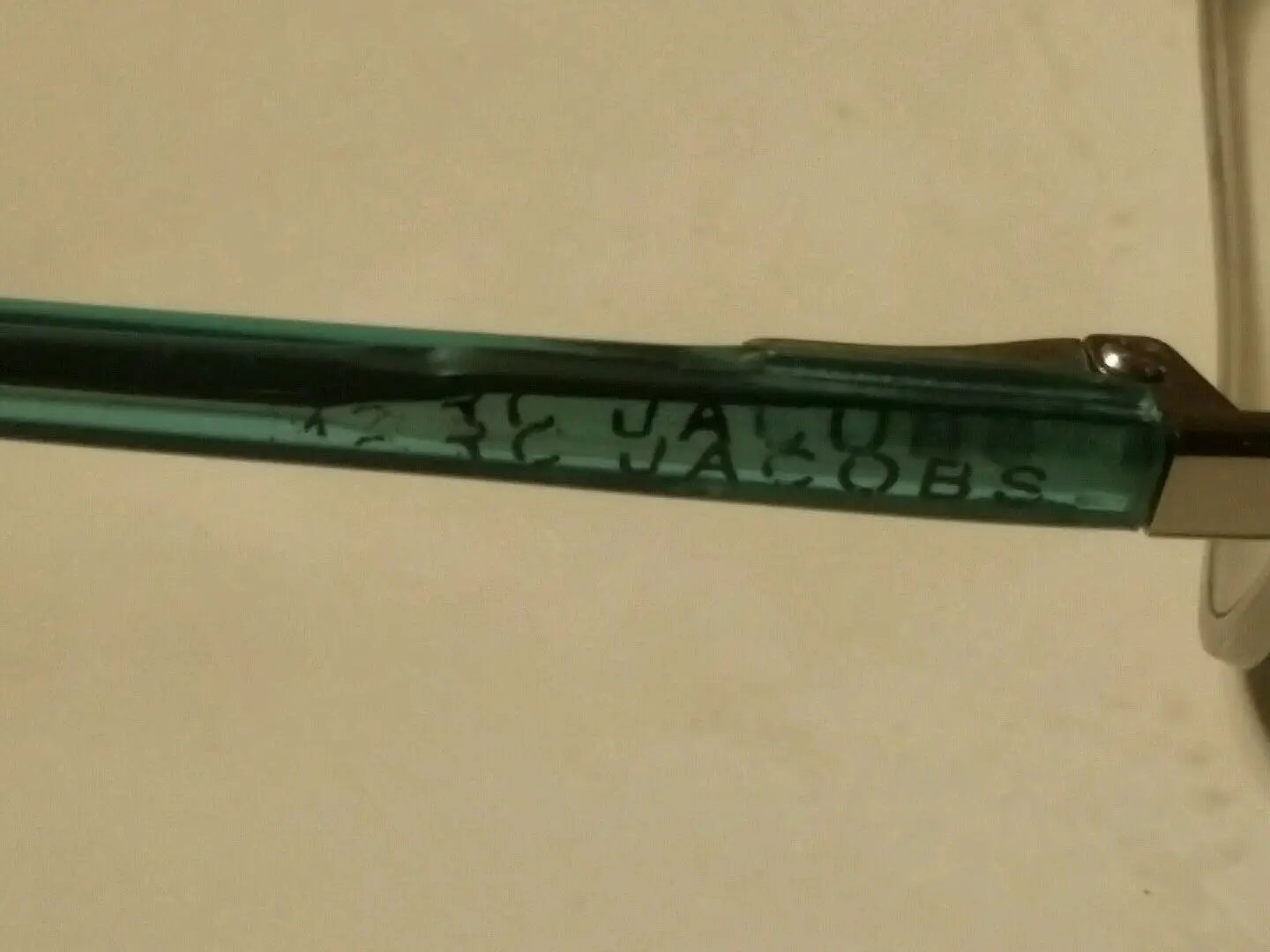 Marc jacobs teal eyeglass frames by Marc Jacobs