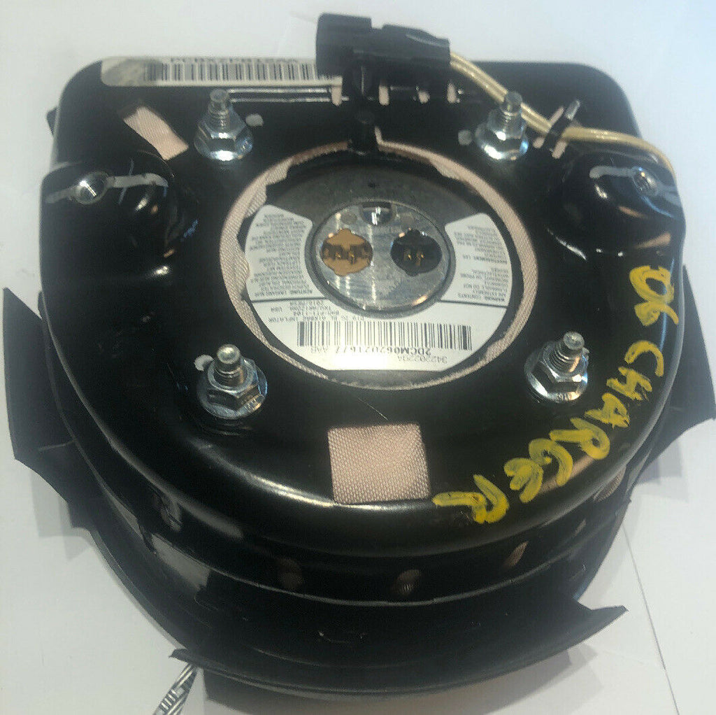 DODGE CHARGER 3.5L AT SEDAN DRIVER WHEEL AIRBAG OEM 1963-2 AIR BAG OE