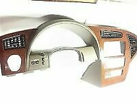 2006 BUICK RENDEZVOUS DASH TRIM SPEEDOMETER BEZEL WOODGRAIN/GRAYw/dimmer & Vents