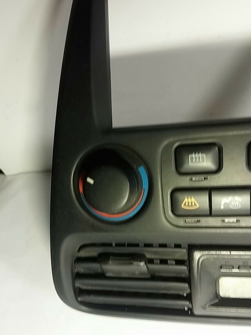 Climate 1998 99 00 01 02 Honda Accord AC Heat Control Unit w/ Clock & Bezel O