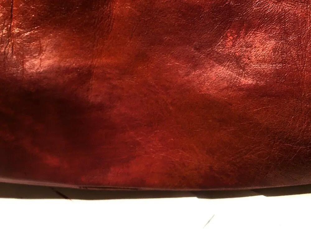Francesco Biasa Orange Leather Satchel Bag by Francesco Biasia