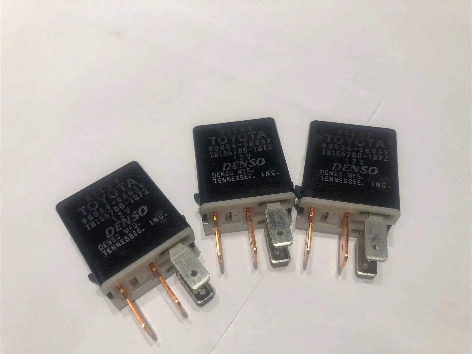 3X DENSO TOYOTA RELAY 90084-98031 by DENSO