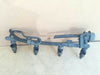 1985 OEM VOLVO 740 COMPLETE FUEL RAIL WITH 4 INJECTORS, FUEL PRESSURE REGULATOR