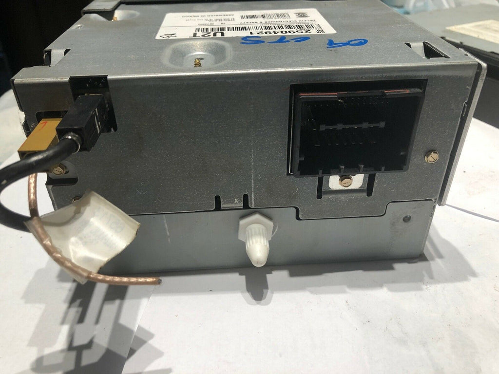 2008 CADILLAC CTS RADIO RECEIVER CD SATELLITE 25904921