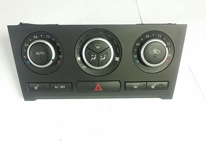 2007 SAAB VALEO A/C HEAT CLIMATE CONTROL UNIT 12772894 BA, ACC407-SEAT W/SWITCHE