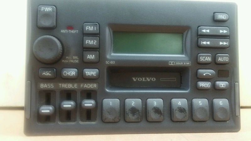 Premium  code available 2000 VOLVO 40 SERIES cassette Player Radio OEM 3533741