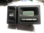 LAND ROVER DIGITAL CLOCK DASH W/ LOCK SWITCH DISCOVERY 2 II YFB100500LNF USED