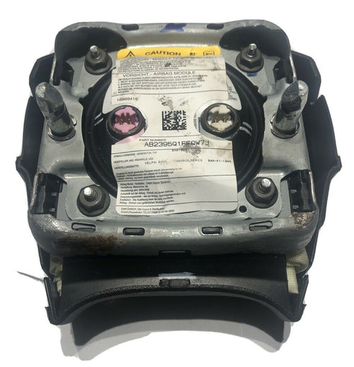 2005 CHEVY TRAILBLAZER DRIVER SIDE AIRBAG STEERING WHEEL BLACK