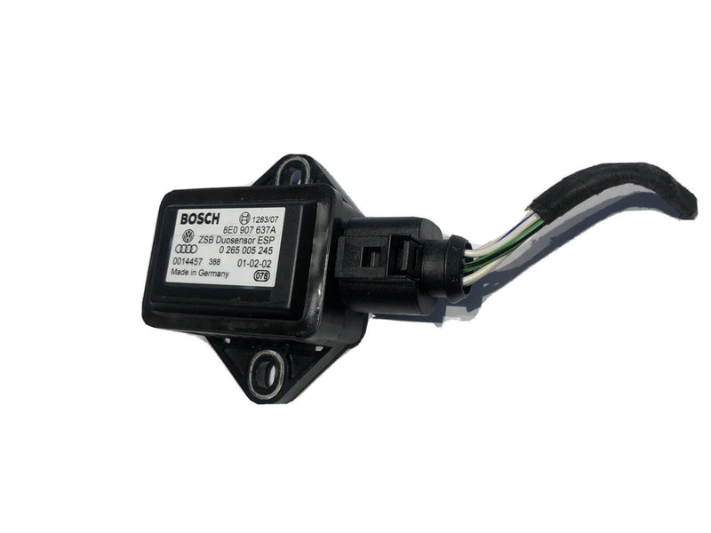 2002-2005 AUDI A4 B6 YAW TURN RATE ACCELERATION STABILITY SPEED SENSOR UNIT OEM*