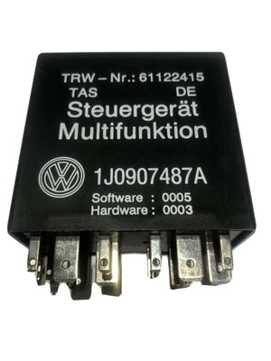 VW Audi Steering Column Relay Switch Used 61122415 1J0907487A
