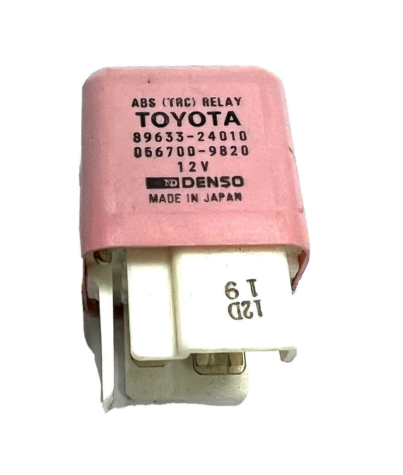 TOYOTA LEXUS DENSO OEM 89633-24010 Pink RELAY ABS TRACTION CONTROL Tested