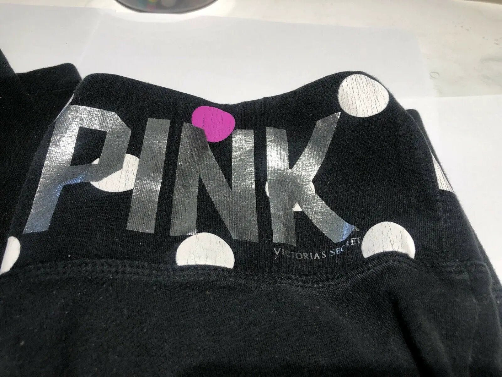 Victoria secret pink yoga pants small Petite black stretchy workout bottoms by Victoria's Secret