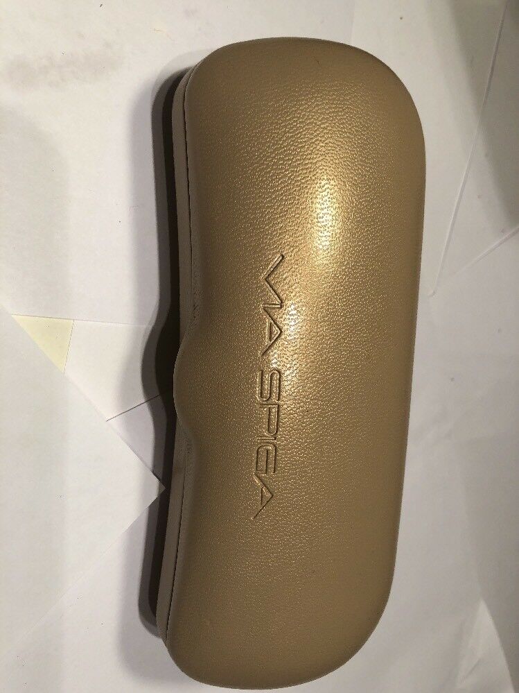 Via Spiga Beige Eye Glass Case Sunglasses case