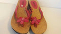 LADIES SHOES HEEL KENNETH COLE REACTION WOOD GRAIN SOLE WITH PINK by Kenneth Cole Reaction