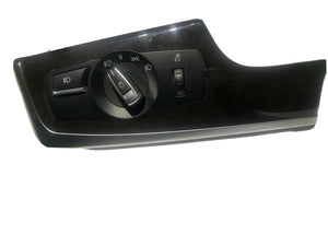 Genuine BMW F10 5 Series Headlight Control Switch Trim Bezel