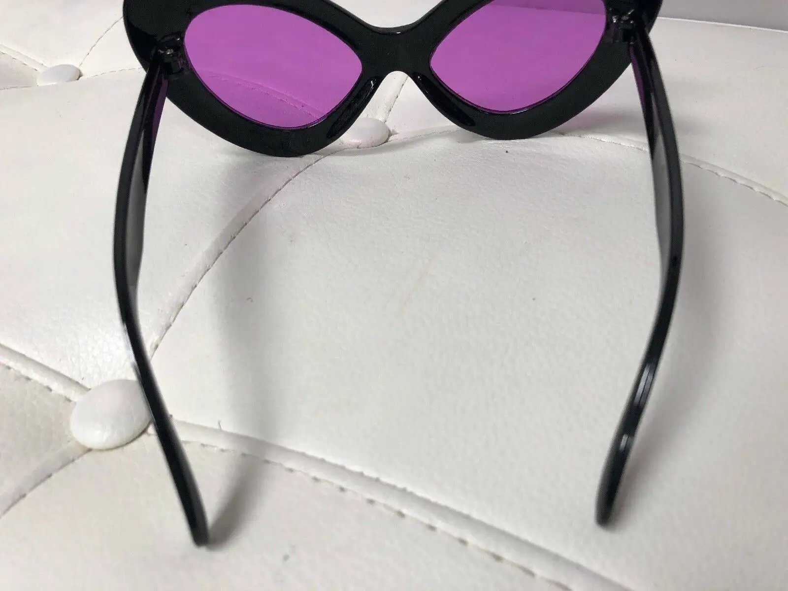 Lucky Brand D931 Women's Sunglasses Oversized Cat-Eye, Black / Purple Grad. #C73 by Unbranded