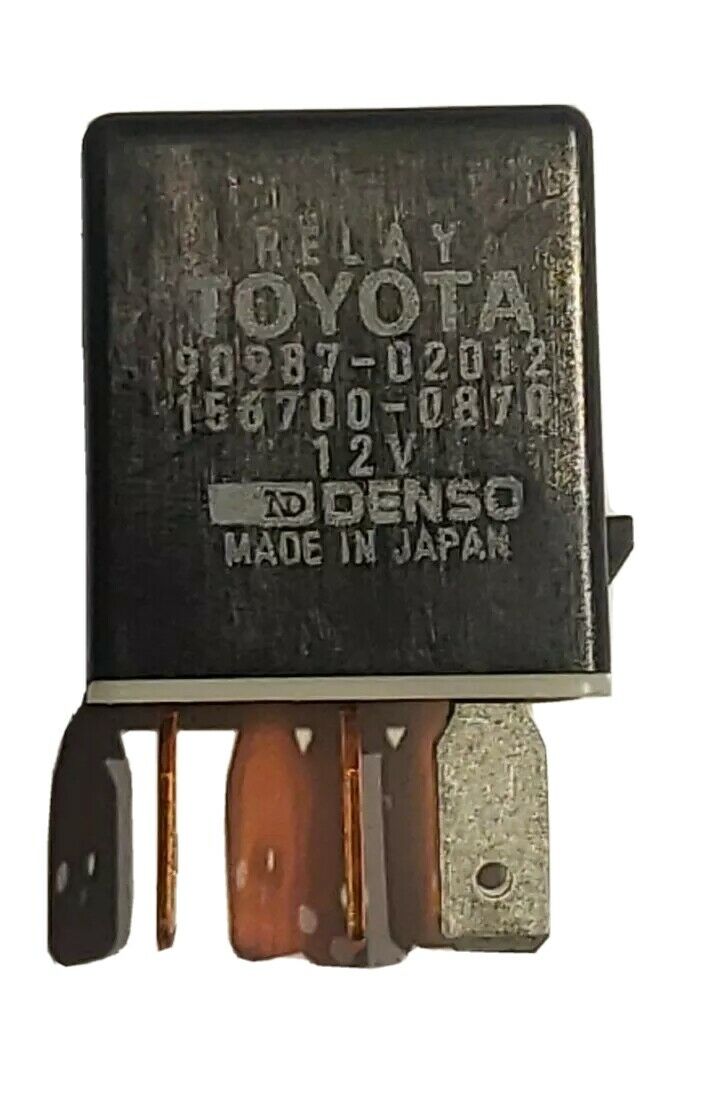 Toyota RELAY 90987-02012 cooling fan door window fog fuel injection circuit