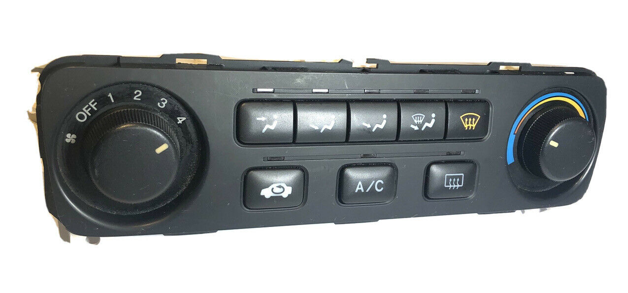 Climate 1998 99 00 01 02 Honda Accord AC Heat Control Unit w/ Clock & Bezel