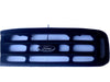 Grille For 2001-2003 Ford F-150 Black Shell w/ Chrome Insert Plastic