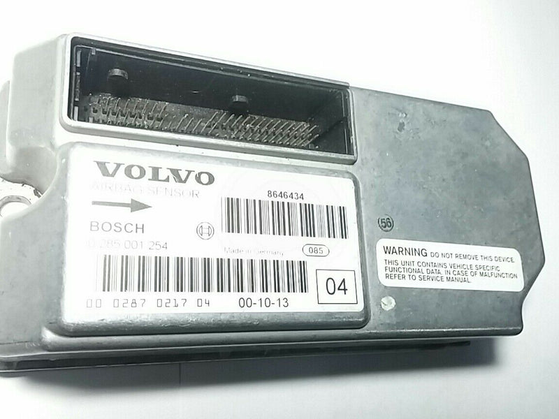 Volvo 8646434 Airbag Sensor Control Module Bosch 0285001254