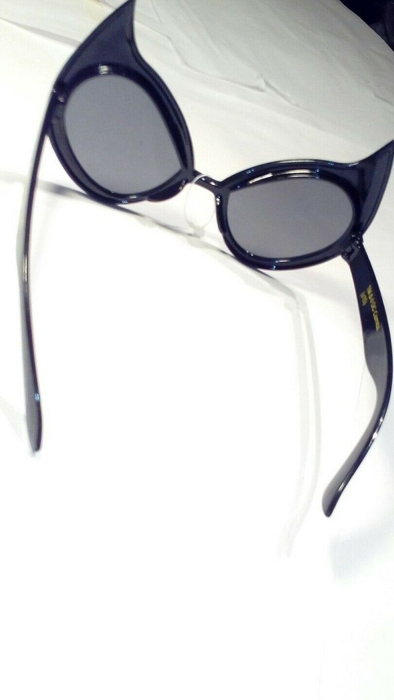 Cat woman black costume sunglasses