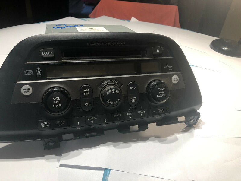 05 06 07 08 09 10 Honda Odyssey Radio 6 CD Player Receiver W/ CODE 39100SHJA300