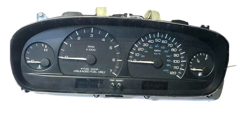 2000 99 98 97 96 Dodge Caravan  Instrument Cluster Speedometer No tachometer OEM