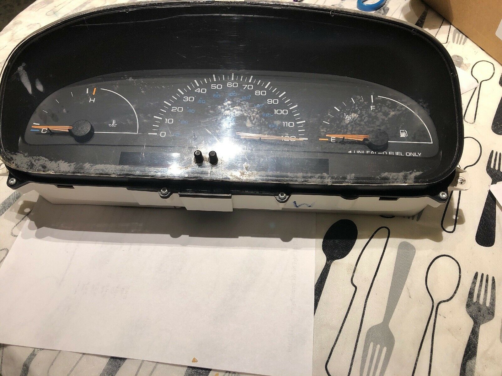 Speedometer Cluster 3 Speed MPH Fits 97-98 CARAVAN 8234565