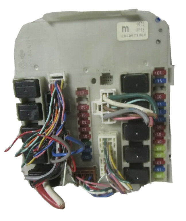 04-07 Nissan Pathfinder Fuse Box Relay Block Computer Unit 2004-2007 284B67S002