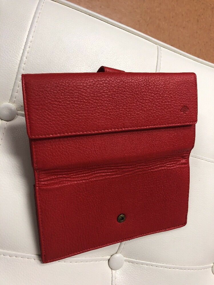 Red Wallet With Tree Design