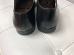 Mens Magnanni black leather oxfords/ shoes sz. 9 M