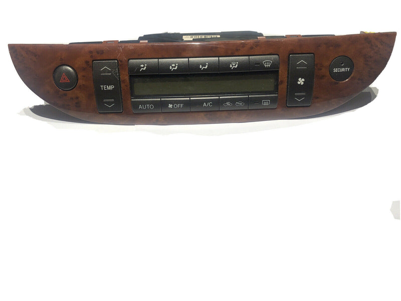 Toyota Camry digital CLIMATE CONTROL auto temp AC HEAT woodgrain trim 02-06 OEM