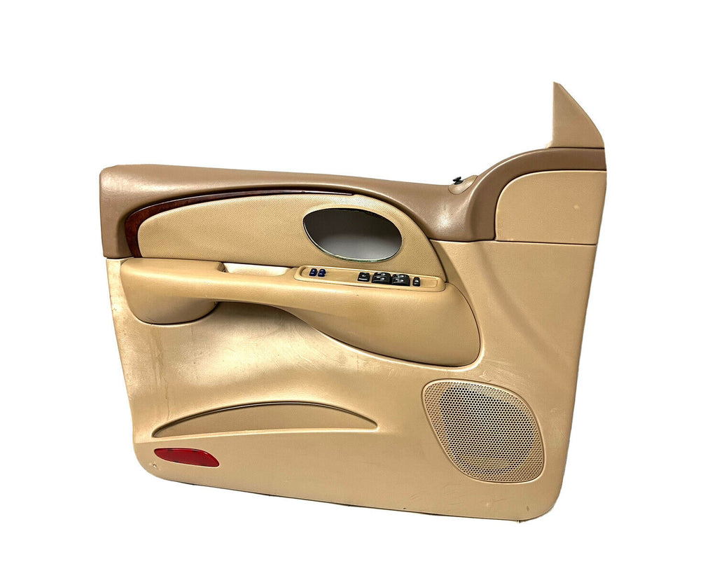 1998-2005 BLAZER BRAVADA OEM DRIVER DOOR PANEL LH 1999 2000 2001 2002 Tan  Beige