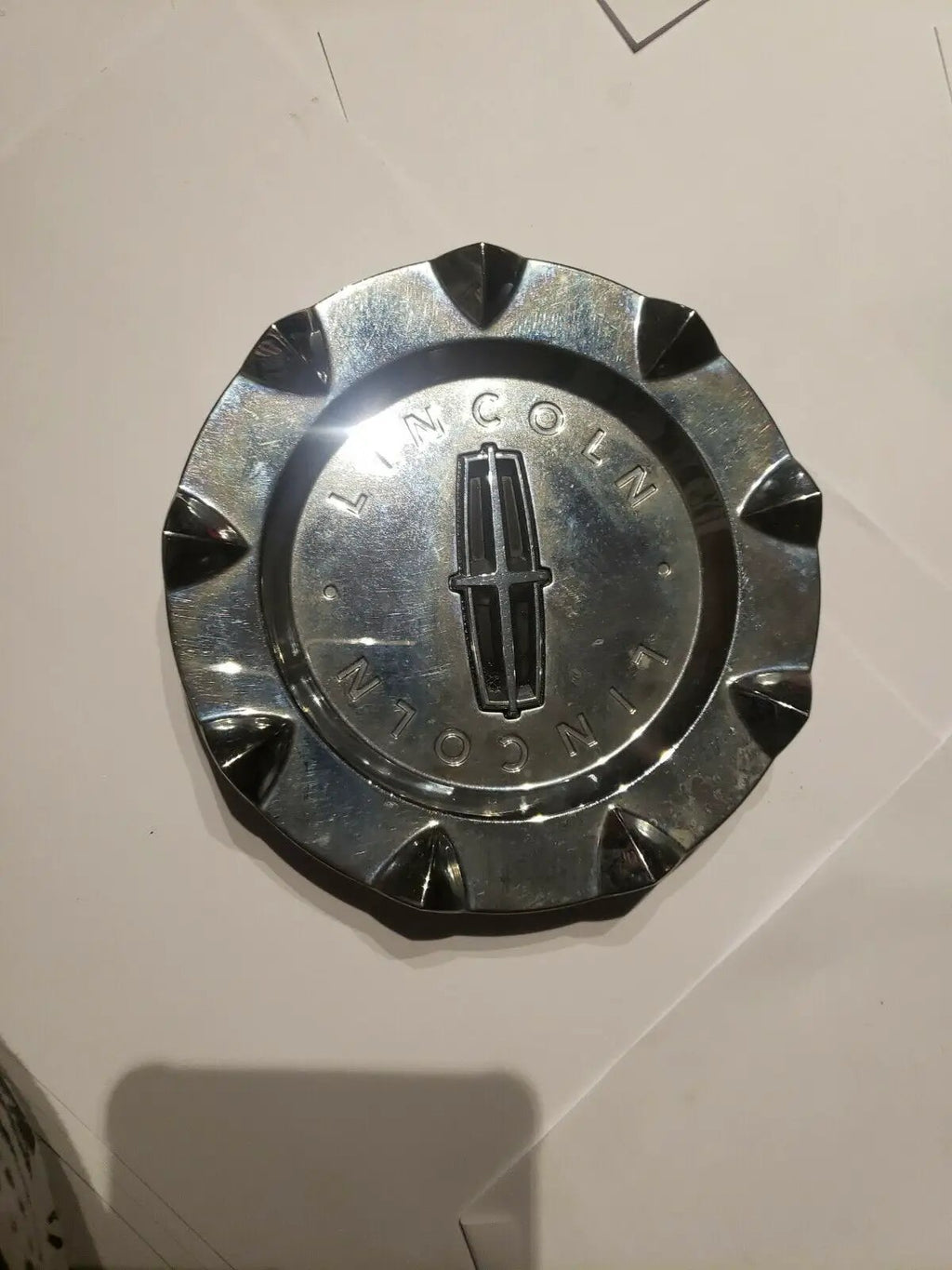 ONE 2010-2012 Lincoln MKZ Hubcap Center Cap 9H6C-1A096-BA CHROME Hub Cap 2319 by Lincoln