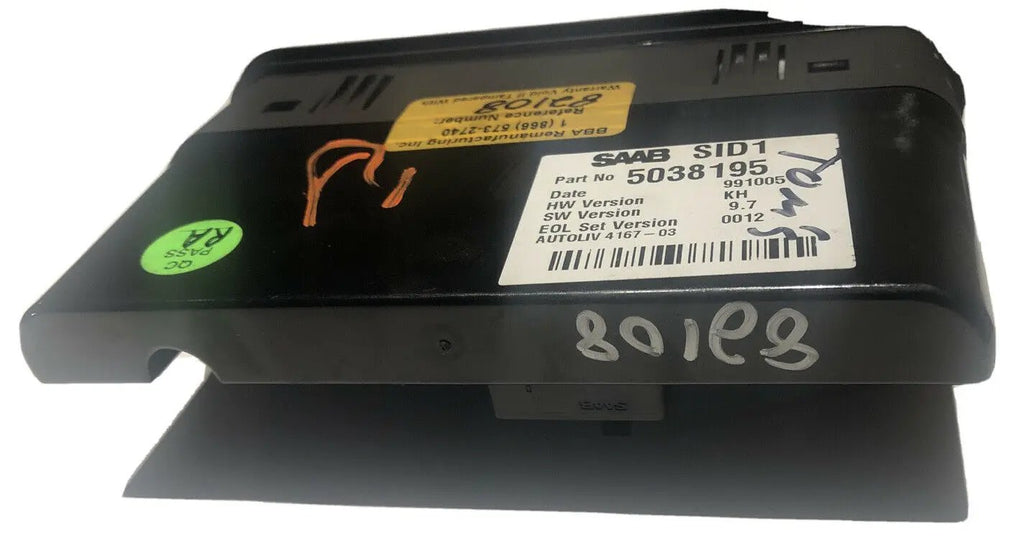 Saab 9-3 SID1 Information Display Screen LCD 5038195 by Saab