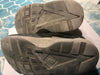 Nike Huarache Run Little Kids Wolf Grey & Sunset Pulse Green  Shoes Youth Size 1
