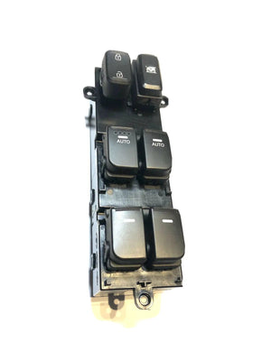OEM 2011-2013 2014 KIA OPTIMA MASTER POWER WINDOW SWITCH-WITH AUTO UP/DOWN Black