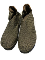Bernie Mev Bronze Metallic Wedge Shoe Size 36 NEW