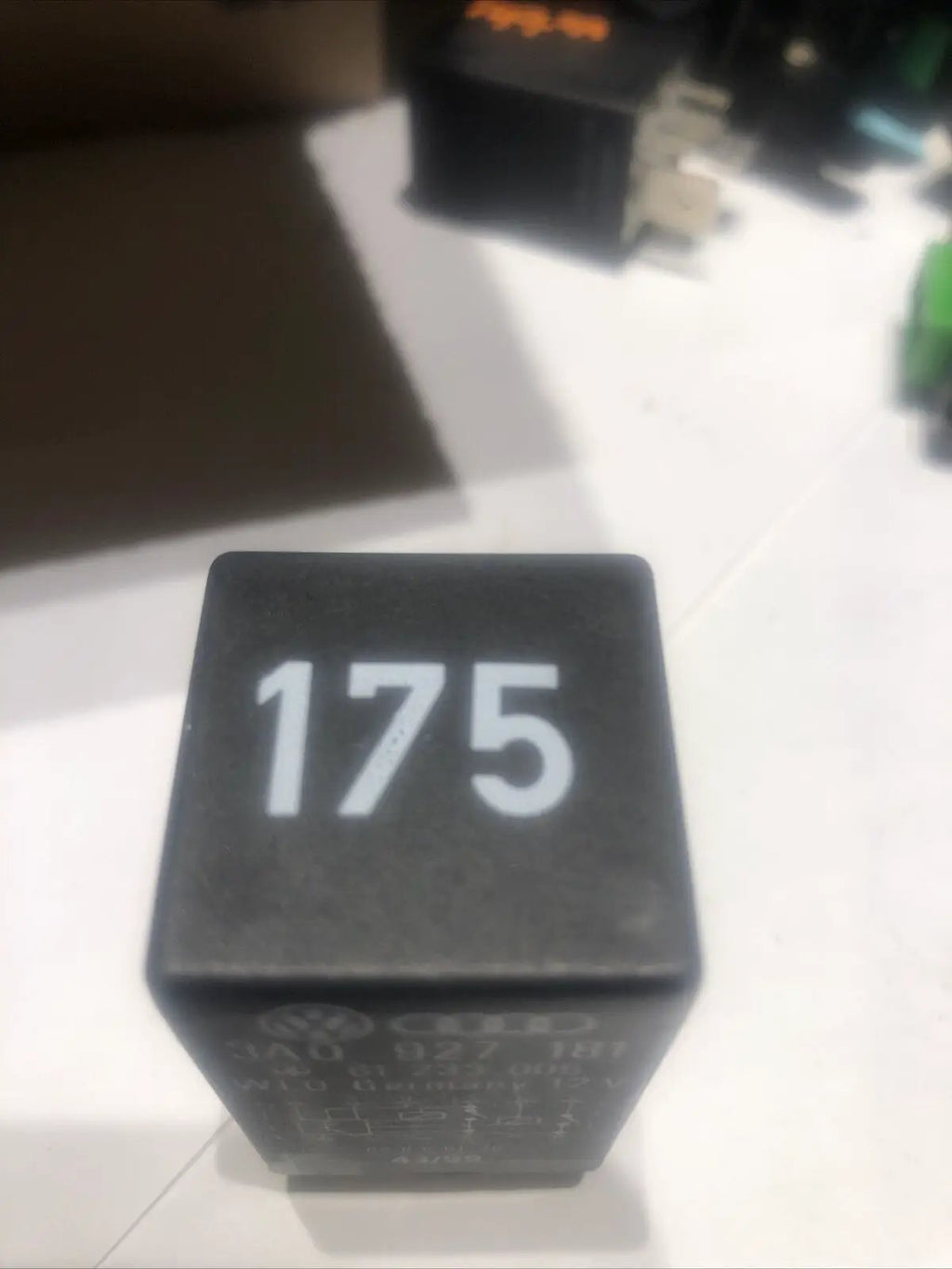 VW Audi Relay 3A0927181 #175 Starter Relay Used by Volkswagen