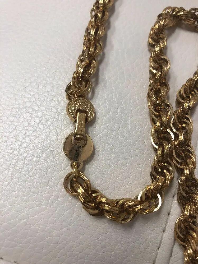 Gold Chain Bling Tassel Necklace Costume by DALEY1DEALS,LLC.
