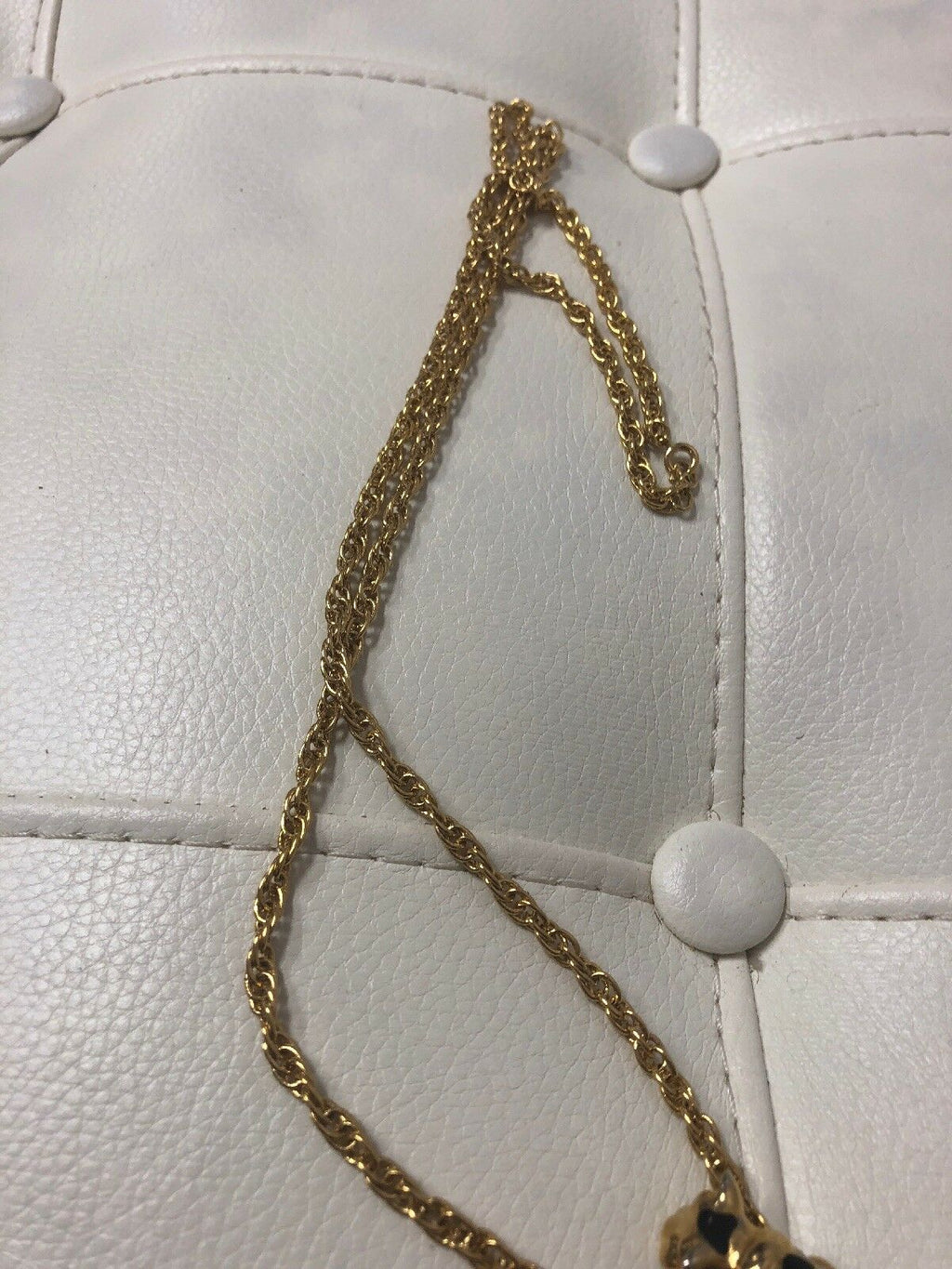 Leopard Gold Necklace
