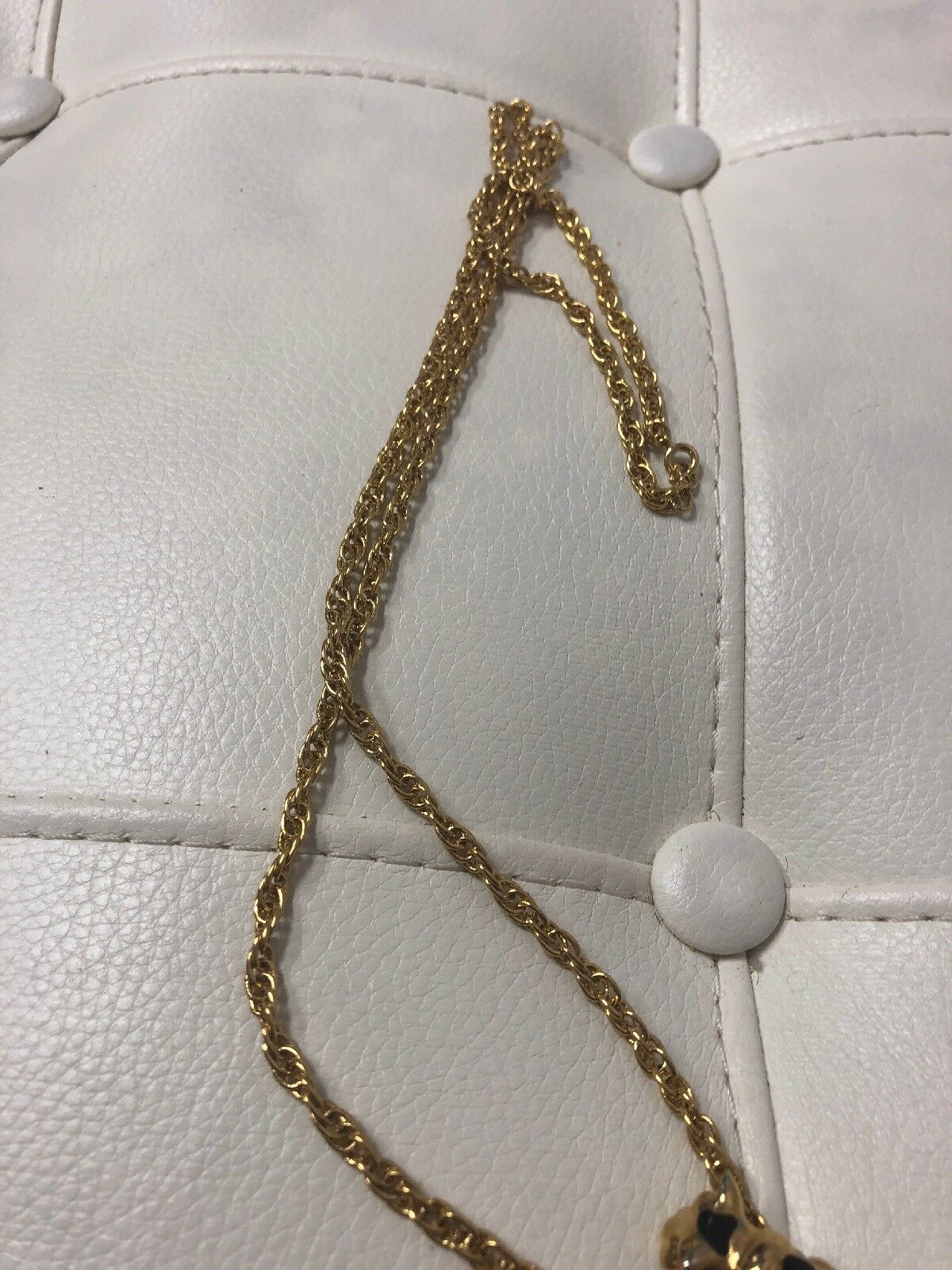 Leopard Gold Necklace