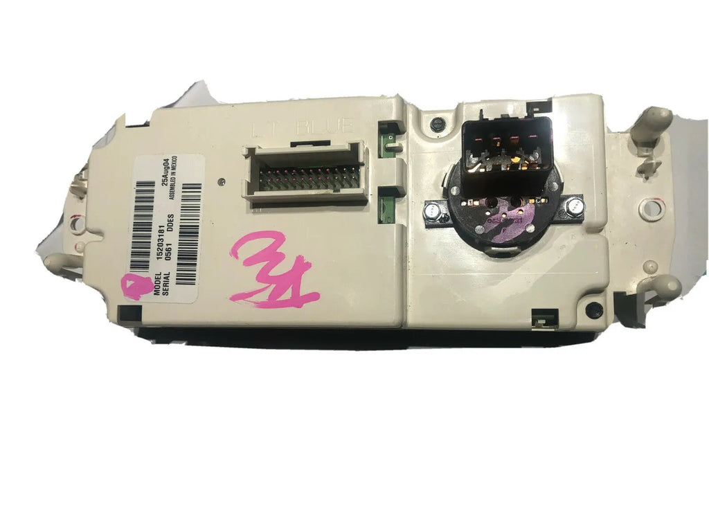 Dorman UPGRADED 599-210XD Heater A/C HVAC Control Module Assembly for GM Truck by Dorman