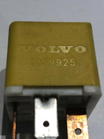 93 Volvo 940 Electric Radiator Fan Yellow - J - RELAY 1259925 Genuine OEM fuse