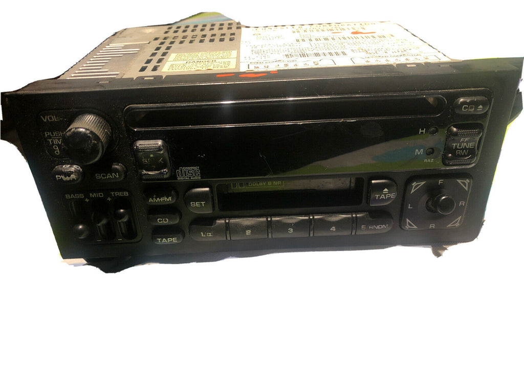 JEEP Grand Cherokee Wrangler DODGE Ram Caravan LHS Radio Stereo CD Tape Player