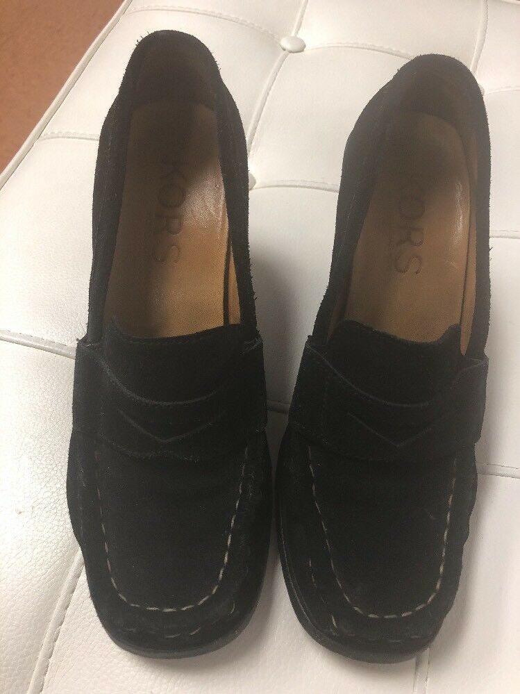 Kors By Michael Kors Wedge Sude Loafers Size8.5