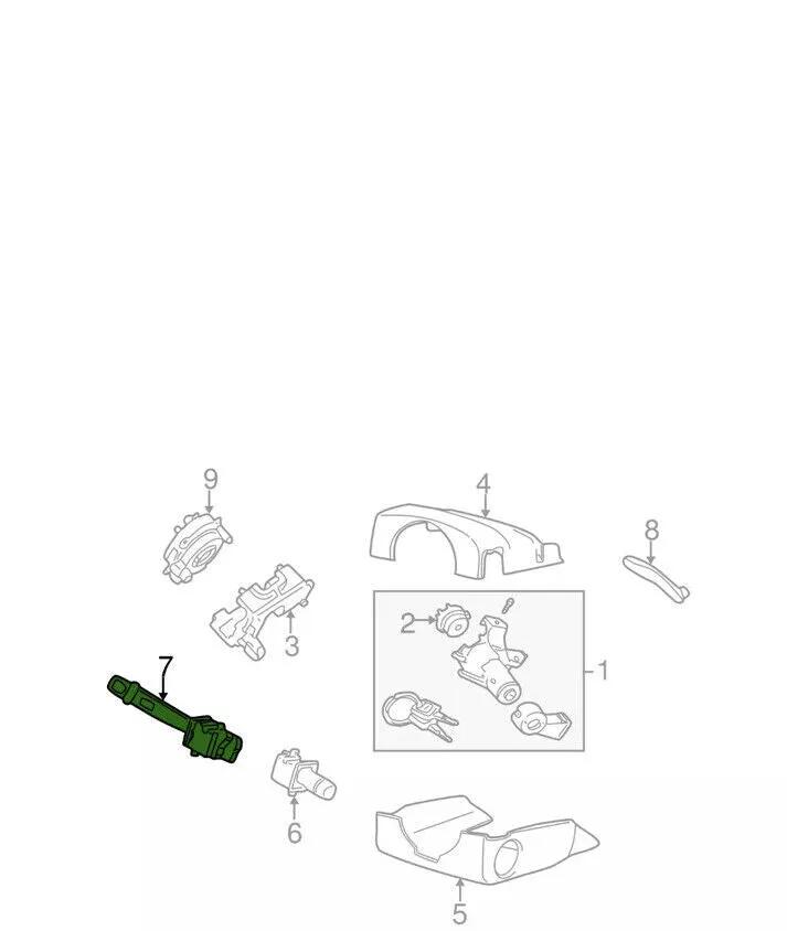 Genuine Volvo Turn Signal Switch 31268578 by Volvo